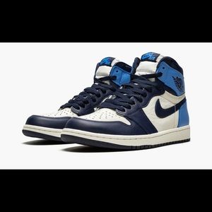 Used one time. Air Jordan 1 Retro High OG ‘Obsidian’ 555088-140